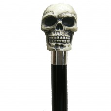 90110 Resin Skull Maplewood Stick